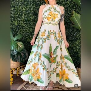 FARM Rio Tropical Long Dress Size S